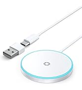 for MagSafe Charger with LED Ambient Light, Magnetic Wireless Charging Pad for iPhone 17/17 Pro/1...