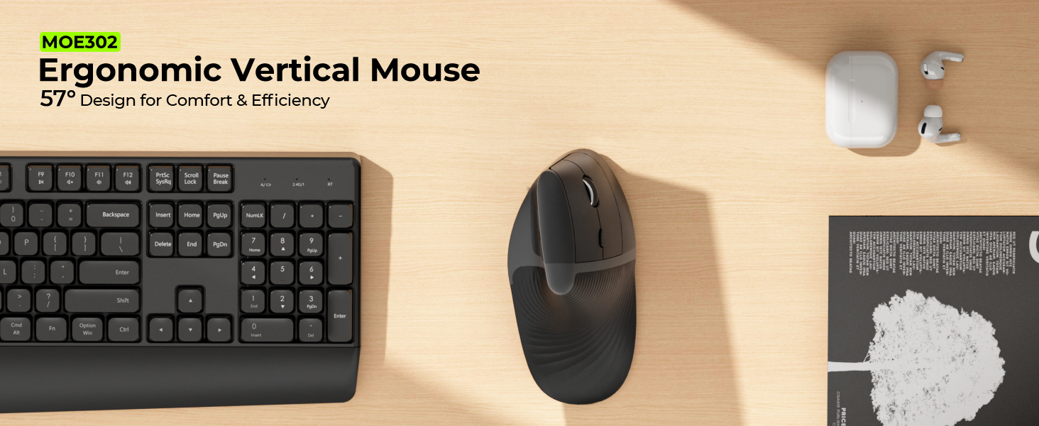 ergonomic vertical mouse rechargeable ergo mouse vertical mice wireless