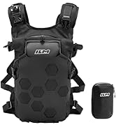 ILM Motorcycle Adventure Backpack Dirt Bike Portable Waterproof Bag for Men Women Dual Sport ATV ...