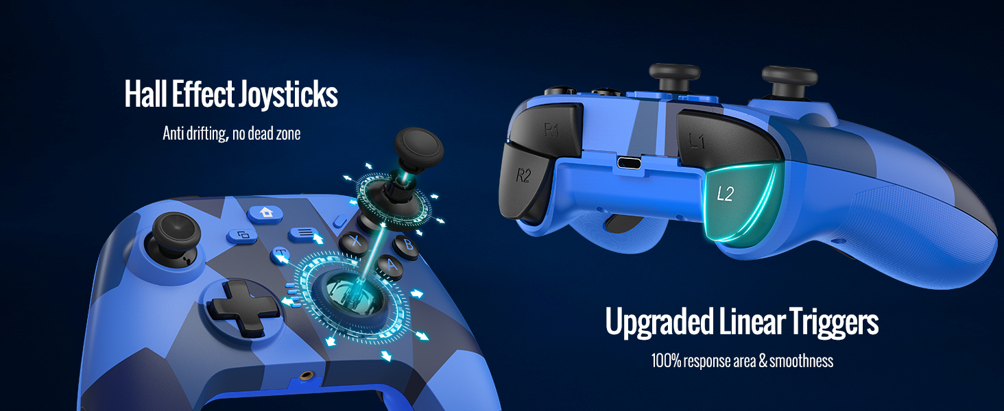 for xbox one controller hall effect joystick