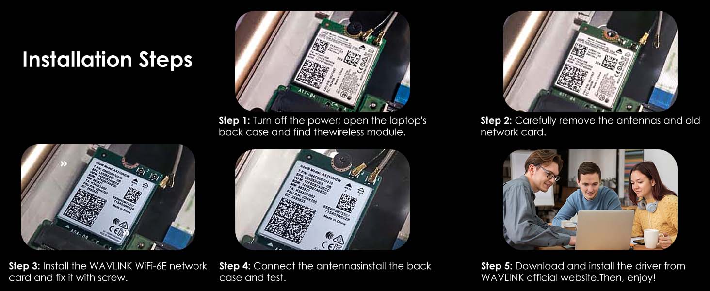 Quick 5-Step Guide to Installing a M.2 WiFi 6E Network Card