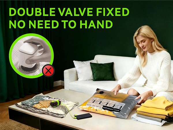 CrazyFeb Vacuum Bags for Travel