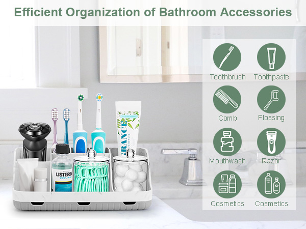 bathroom sink organizer countertop