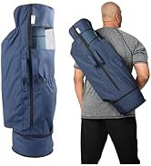 MAGNILAY Large Expandable Yoga Bag for Mat and Blocks - Yoga Mat Bag for Women and Men - Yoga bag...
