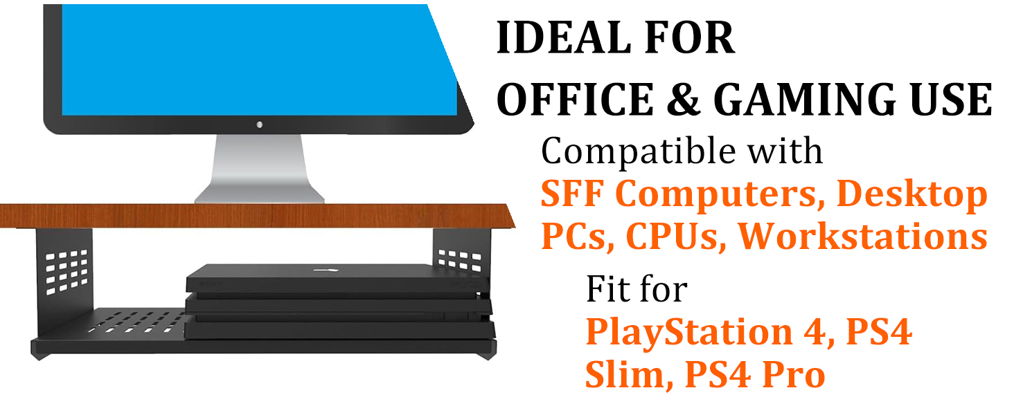 under desk computer mount