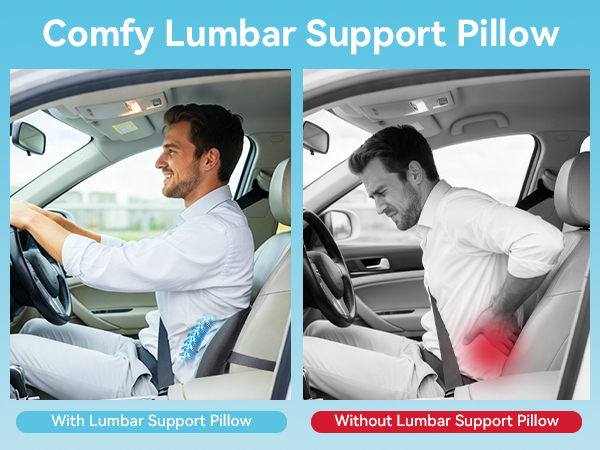 Comfy Lumbar Support Pillow