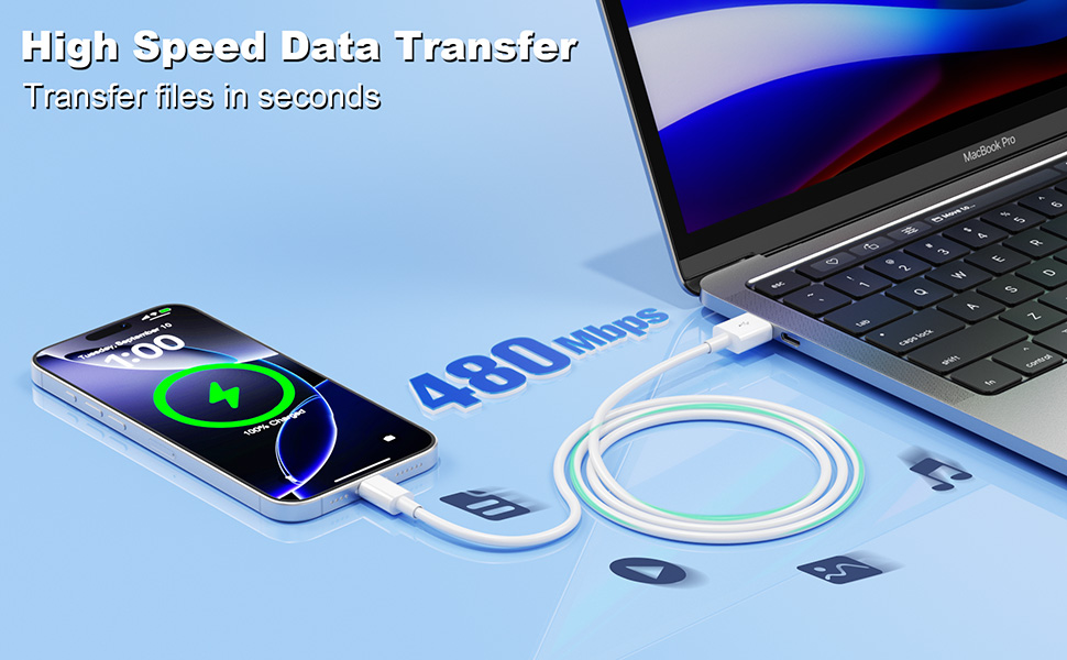 Car Carplay Cable for iPhone 15/16 Pro Max/Plus Cable