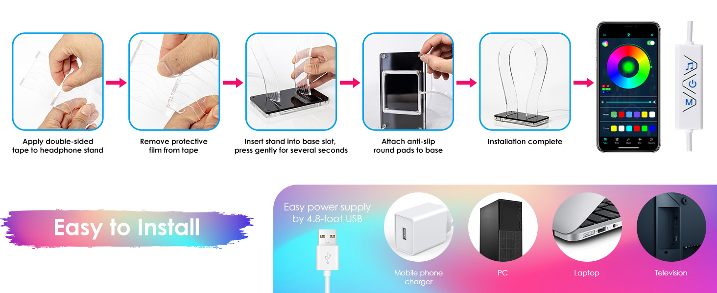 headset holder for desk