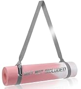 A AZURELIFE [MAT NOT Included] Yoga Mat Sling, Yoga Mat Straps for Carrying, Easy-Cinch Yoga Mat ...