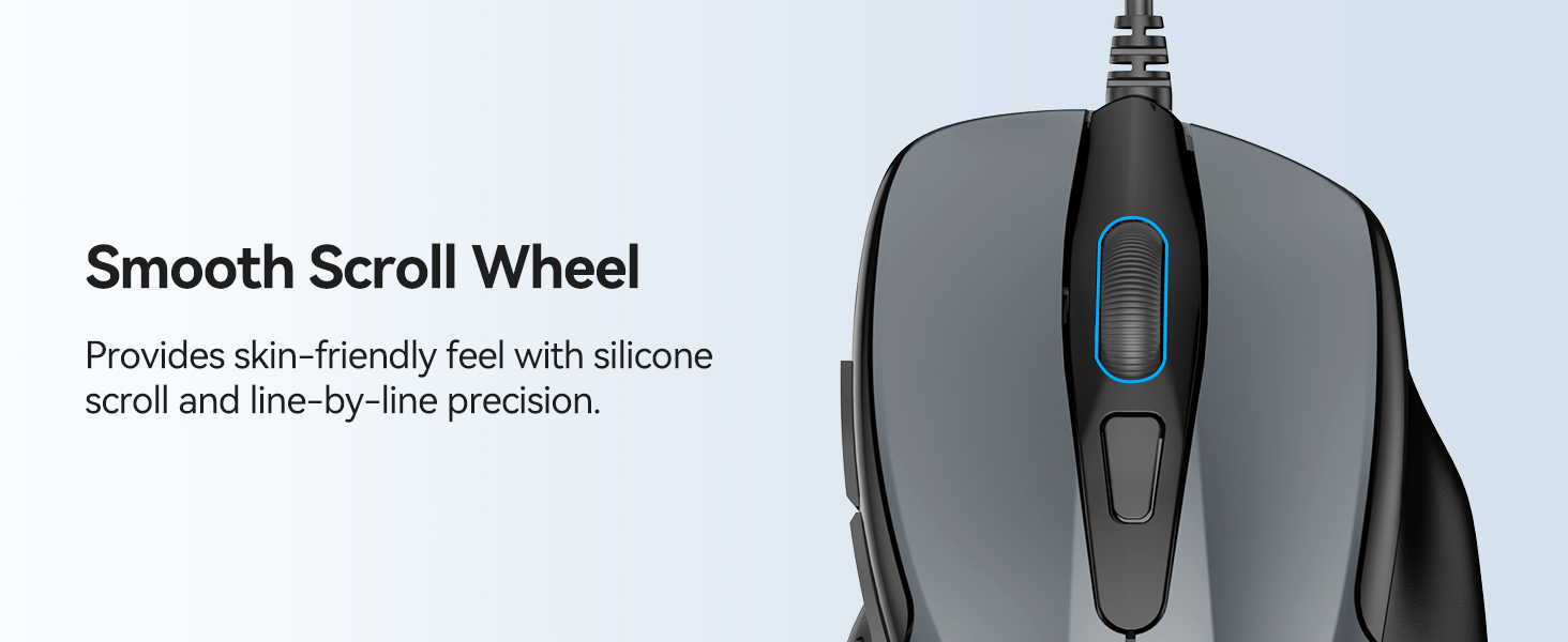 Smooth Scrolling Wheels