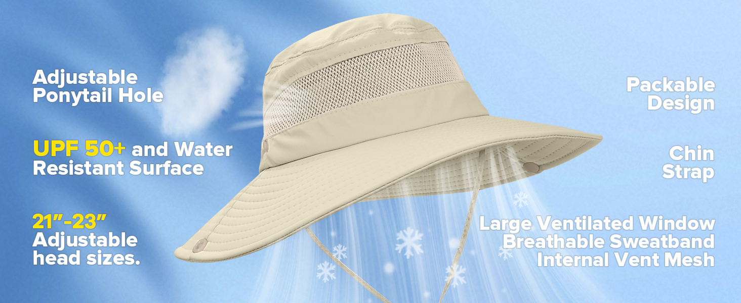 wide brim hats