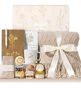 Self Care Get Well Soon Gifts Baskets for Women, Mothers Day Birthday Gifts Spa Care Package Afte...