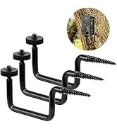 Foricx Trail Camera Mount, Trail Camera Holder, Hunting Accessory, 3 Pack Tracking Camera Bracket...