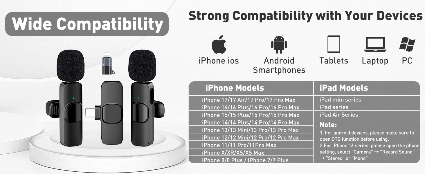 Mini Microphone for iPhone