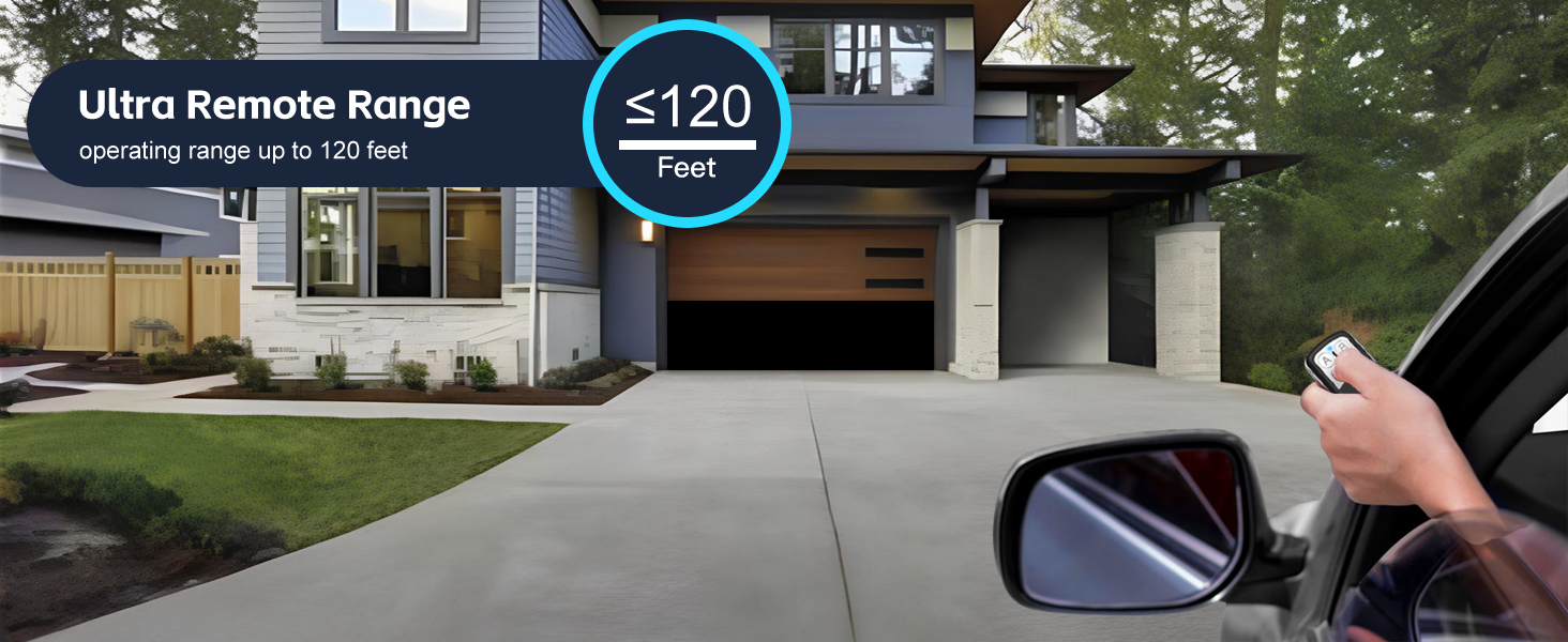 keychain garage door opener remote