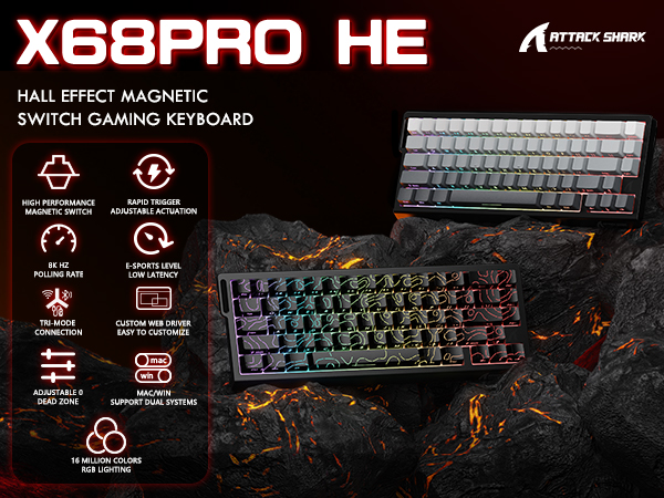 X68PRO HE Keyboard