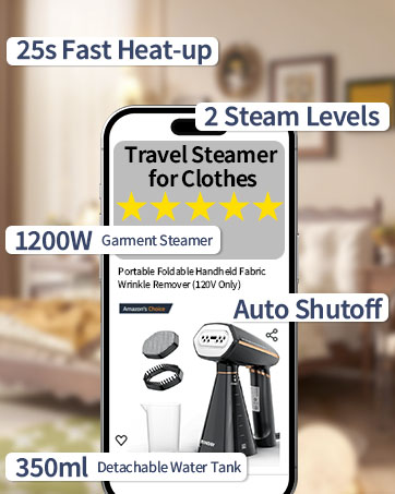 Travel Steamer for Clothes