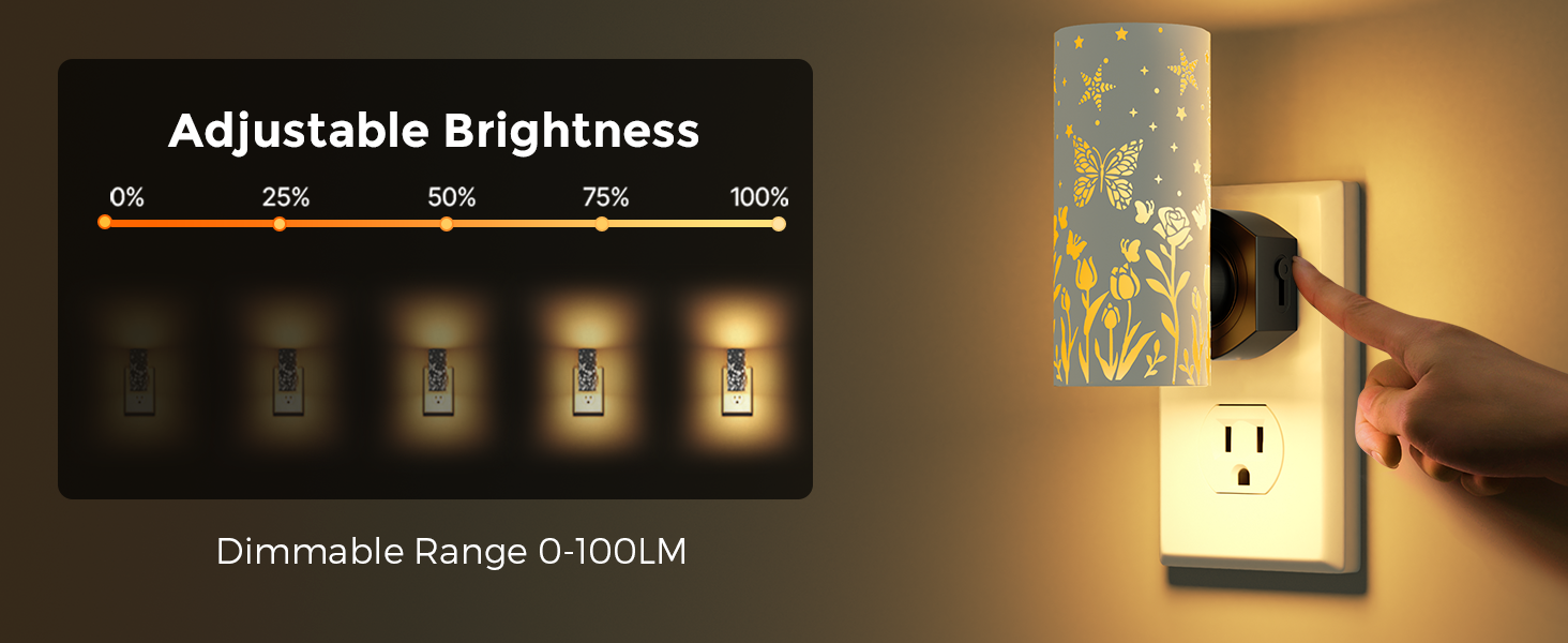 led night light night lights night lights plug into wall plug in night light bathroom hallway