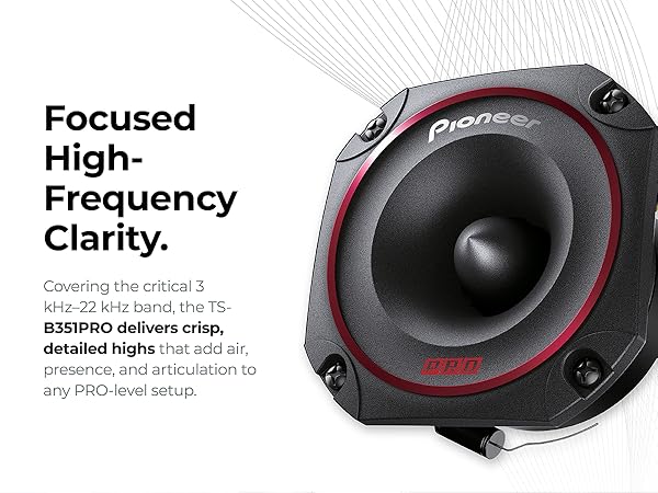 Focused High-Frequency Clarity.