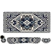 DINKY Keyboard Mouse Pad Set, Large Gaming Mousepad + Memory Foam Ergonomic Keyboard Wrist Rest S...