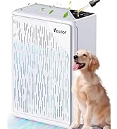 Air Purifiers for Home Large Room up to 2535ft², VEWIOR H13 True HEPA Air Cleaner for Bedroom wit...