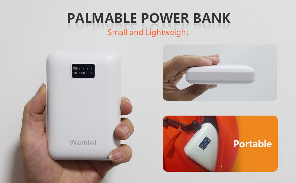 portable power bank for heated jacket