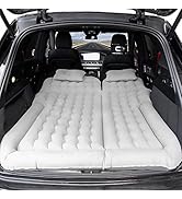 Haomaomao SUV Air Mattress, Inflatable Car Bed with Electric Pump and Pillow, Flocking Surface, C...
