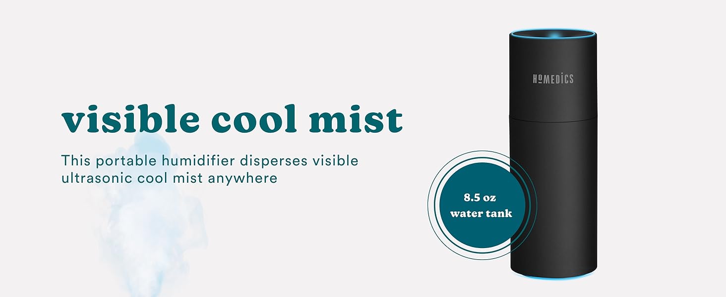 visible cool mist