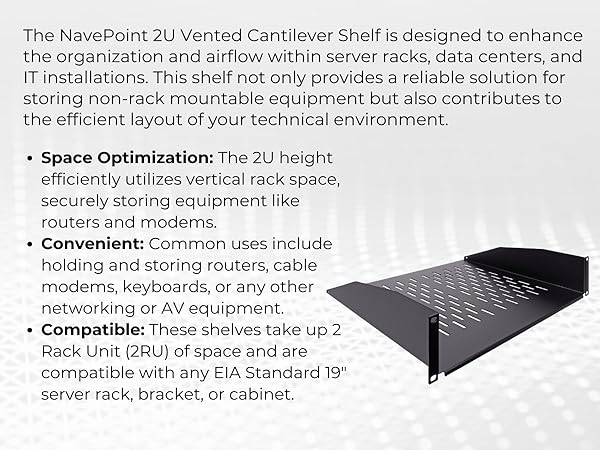 NavePoint Cantilever Shelves