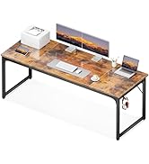 Coleshome 71 Inch Computer Desk, Modern Simple Style Desk for Home Office, Study Student Writing ...