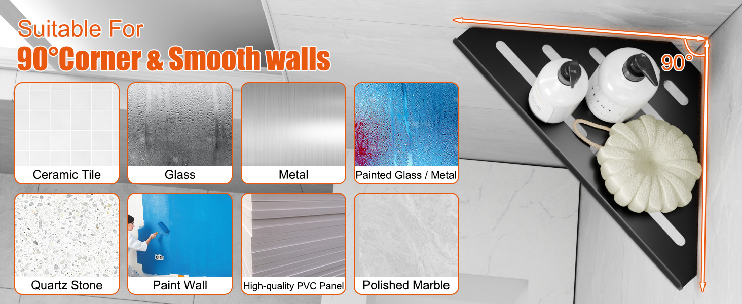 shower organizer corner floating corner shelves small shelf for wall black shelves for wall