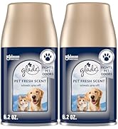 Glade Automatic Spray Refill, Pet Fresh Scent, Scented Air Freshener for Home and Bathroom, 6.2 O...