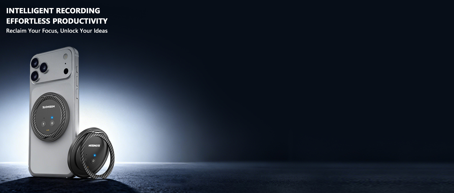 Magnetic AI Voice Recorder