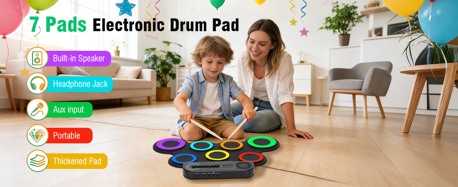 kids electric drum set