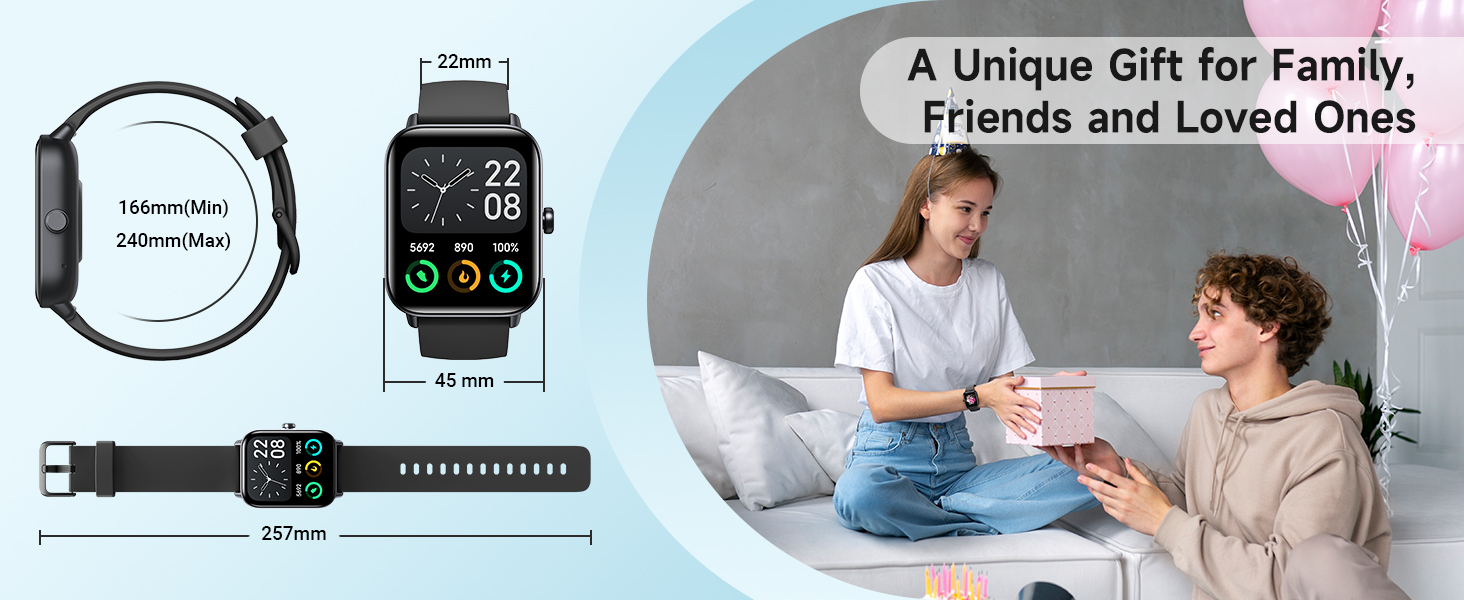 Smart Watches for Men for Android &amp;amp; iPhone, Alexa Built-in, 1.8&amp;#34; Smartwatch