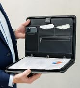 small business essentials, portfolio binder, leather portfolio for men, padfolio for women