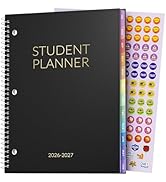 Student Planner 2026-2027, SUNEE Middle or High School Planner for Academic Jul. 2026 - Jun. 2027...