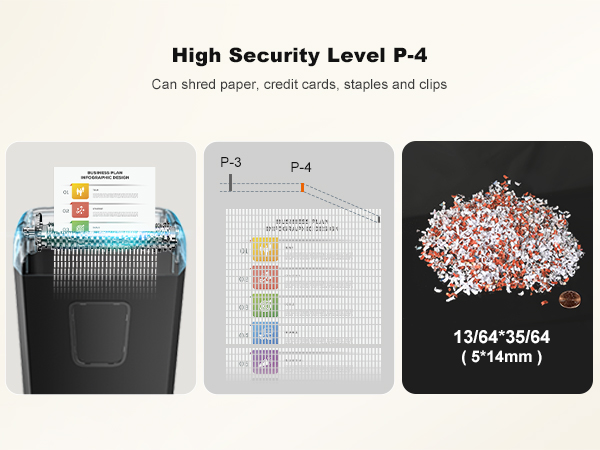 Bonsaii Paper Shredder for Home Use