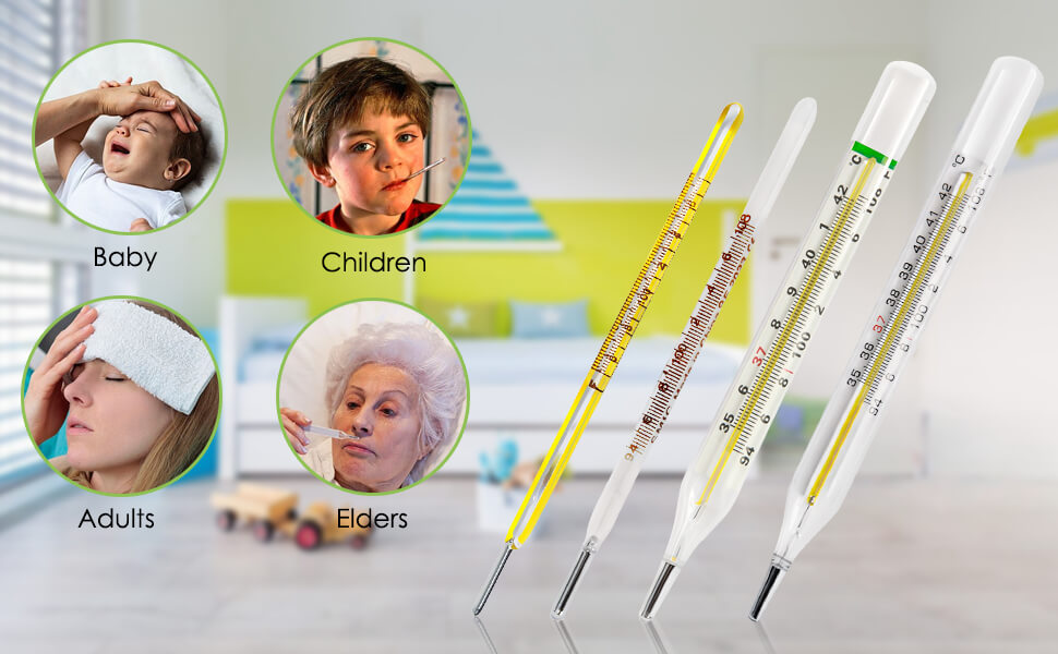 mercury glass thermometer
