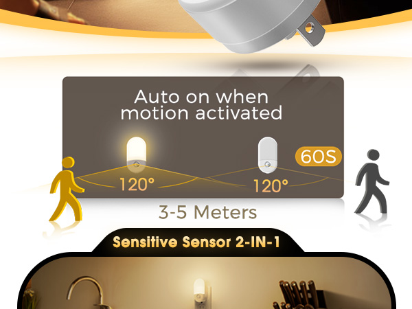motion sensor night light