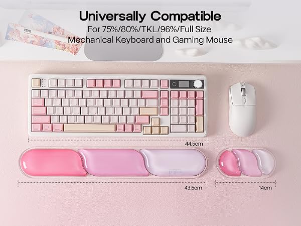 EPOMAKER CloudGel Wrist Rest for Keyboard and Mouse