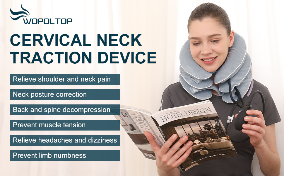 Neck traction device