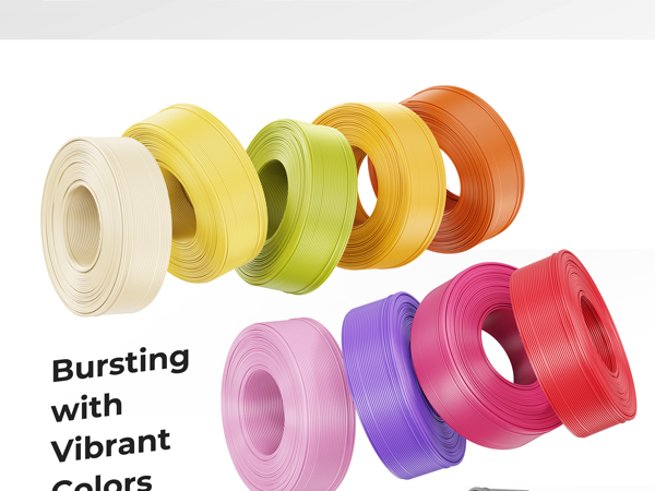 Multicolor 3D printing filament