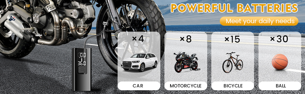 Tire Inflator Portable Air Compressor