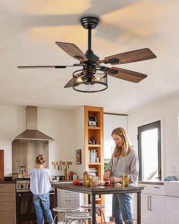Depuley ceiling fans with lights and remote