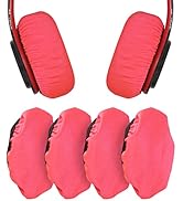 2 Pairs Headphone Ear Covers Replacement, PChero Fabric Earpad Cover Protectors with Stretchable ...