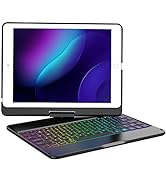 iPad Keyboard Case 9.7 for New iPad 2018 (6th Gen) - iPad Pro 2017 (5th Gen) - iPad Air 2/ Air -D...