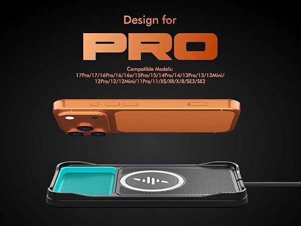 wireless car charger Design for Iphone 17 16