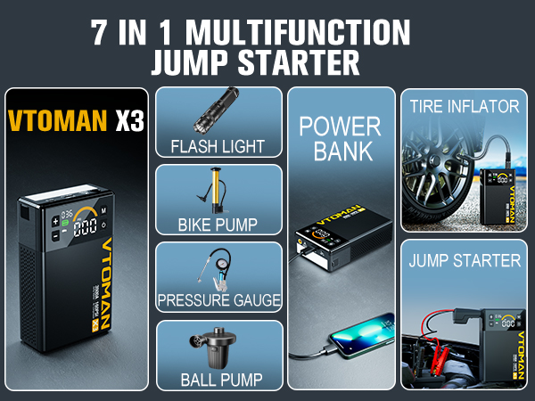 portable car jump starter jump starter with air compressor portable jump starter