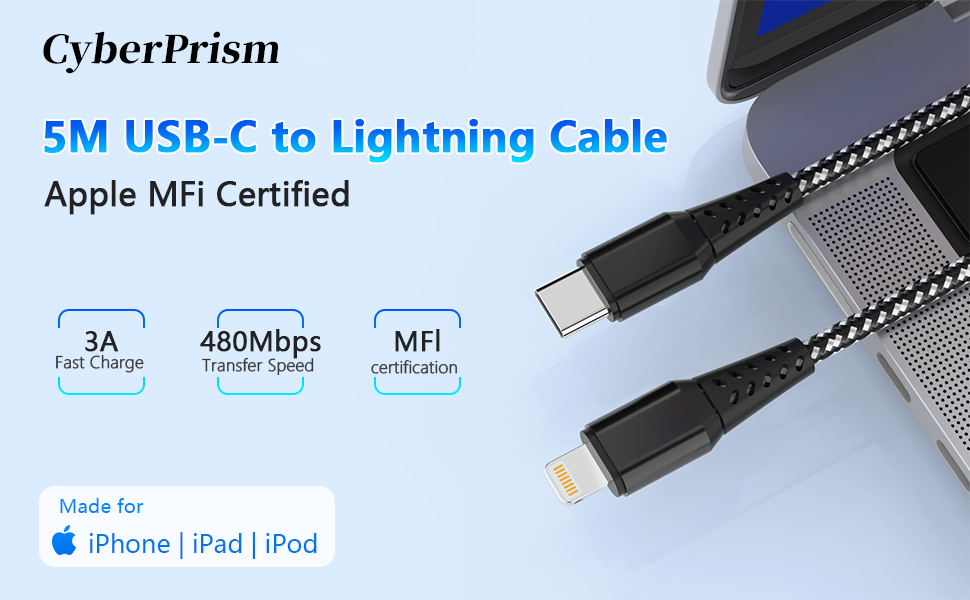 Extra Long phone Charger Cable 16Ft